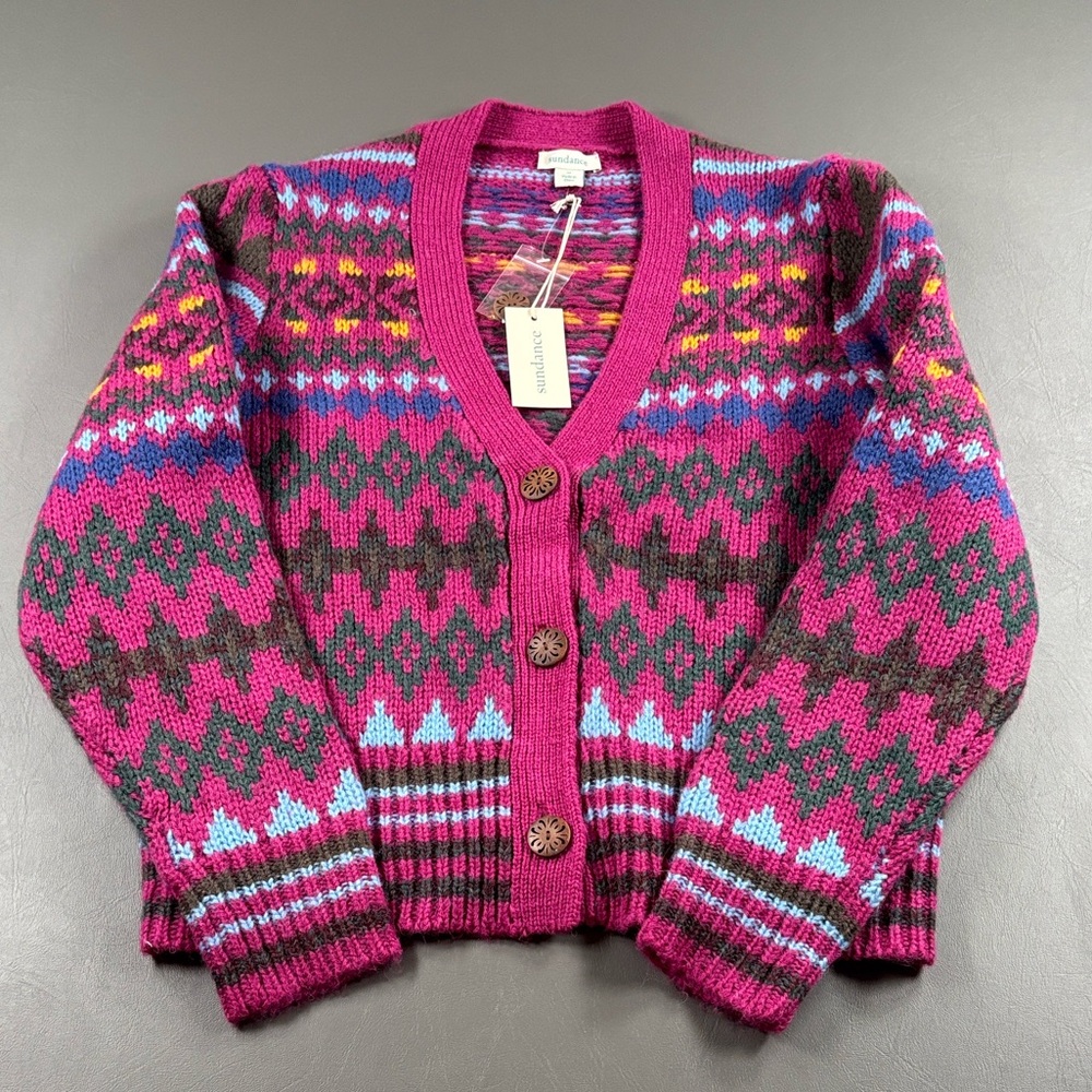 Sundance Catalog Folk Tale Cardigan - Picture 2 of 5